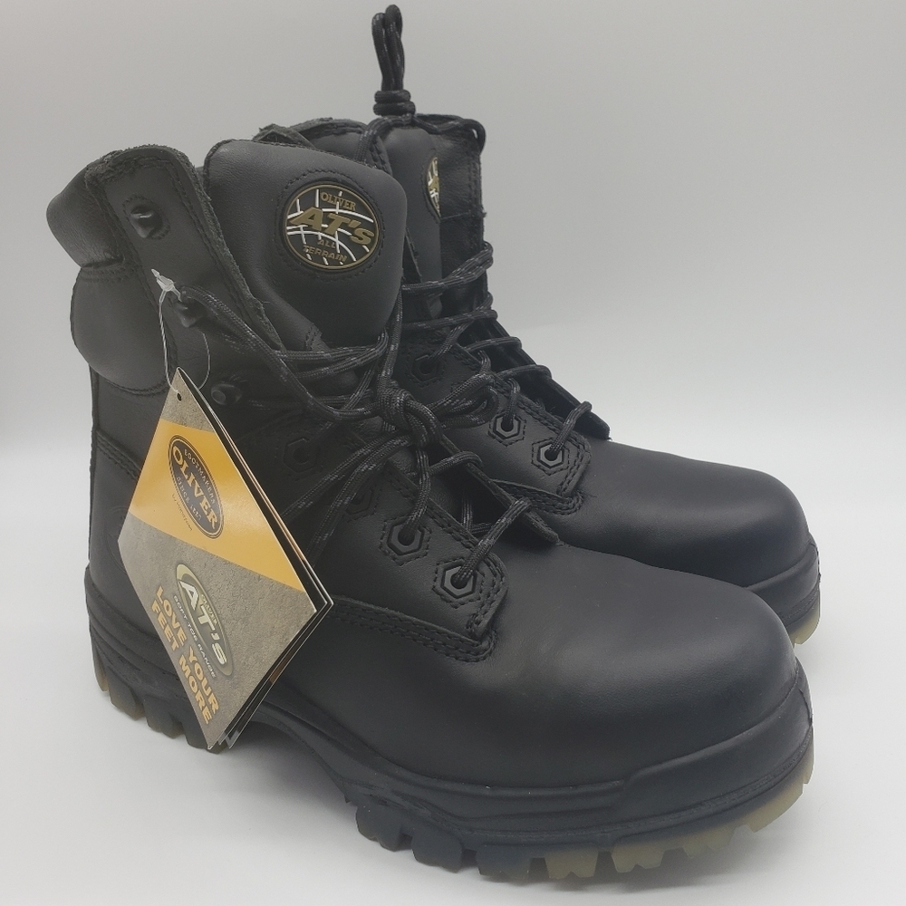 358- Oliver by Honeywell Leather Men's Composite Toe Work Boot Size 11 NWT